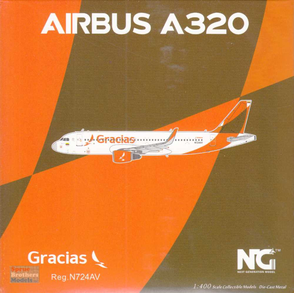 NGM15030 1:400 NG Model Avianca Airbus A320-200 Reg #N724AV