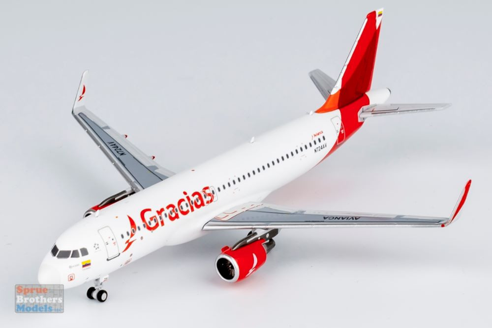 NGM15030 1:400 NG Model Avianca Airbus A320-200 Reg #N724AV