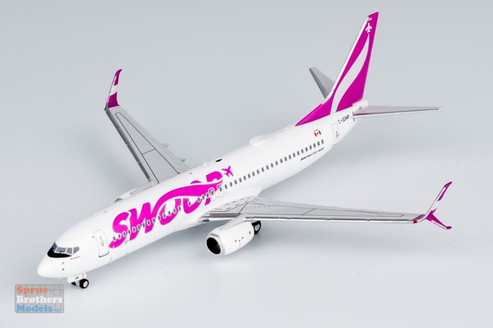 NGM58205 1:400 NG Model Swoop Airlines B737-800(S) Reg #C-GDMP