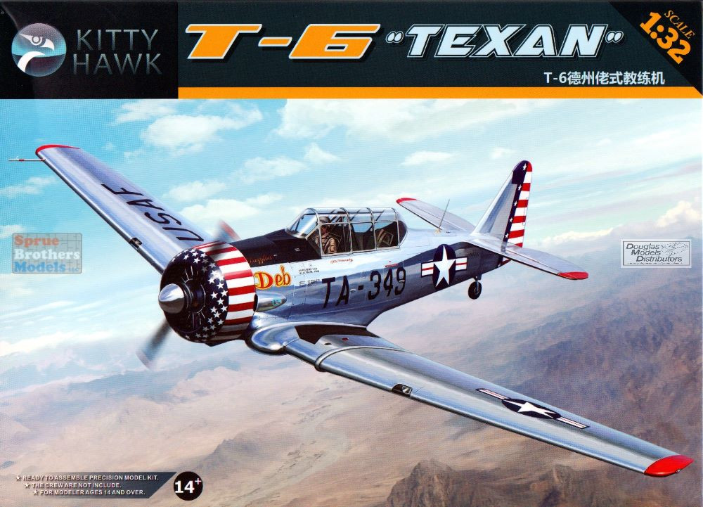 ZIMKH32001 1:32 Zimi Model Kitty Hawk T-6 Texan - Sprue Brothers
