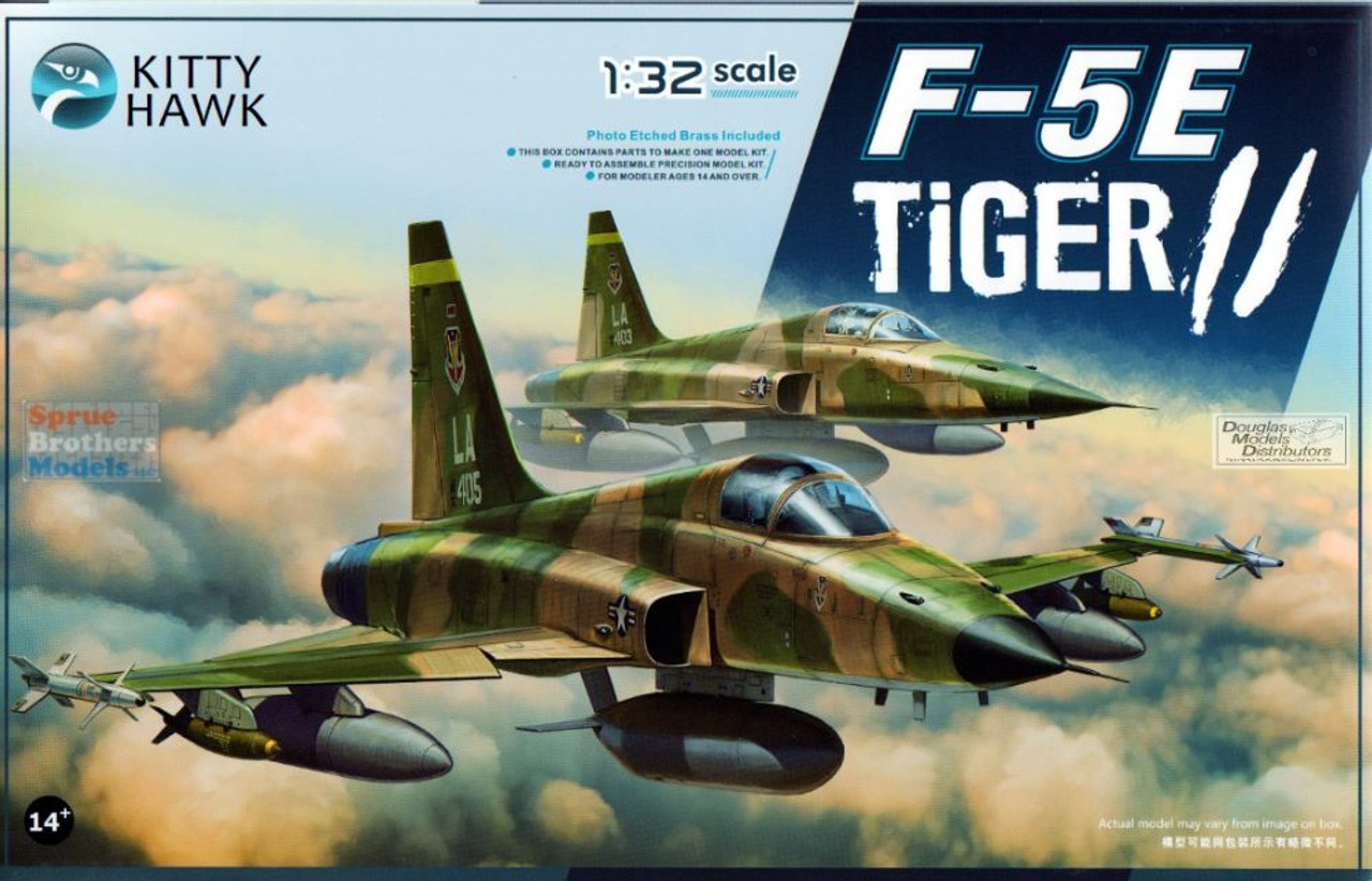 ZIMKH32018 1:32 Zimi Model Kitty Hawk F-5E Tiger II