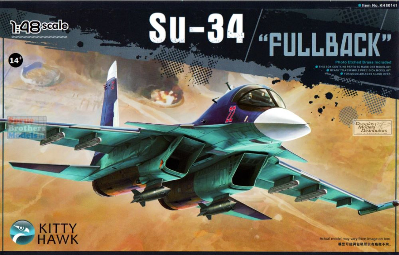 ZIMKH80141 1:48 Zimi Model Kitty Hawk Su-34 Fullback