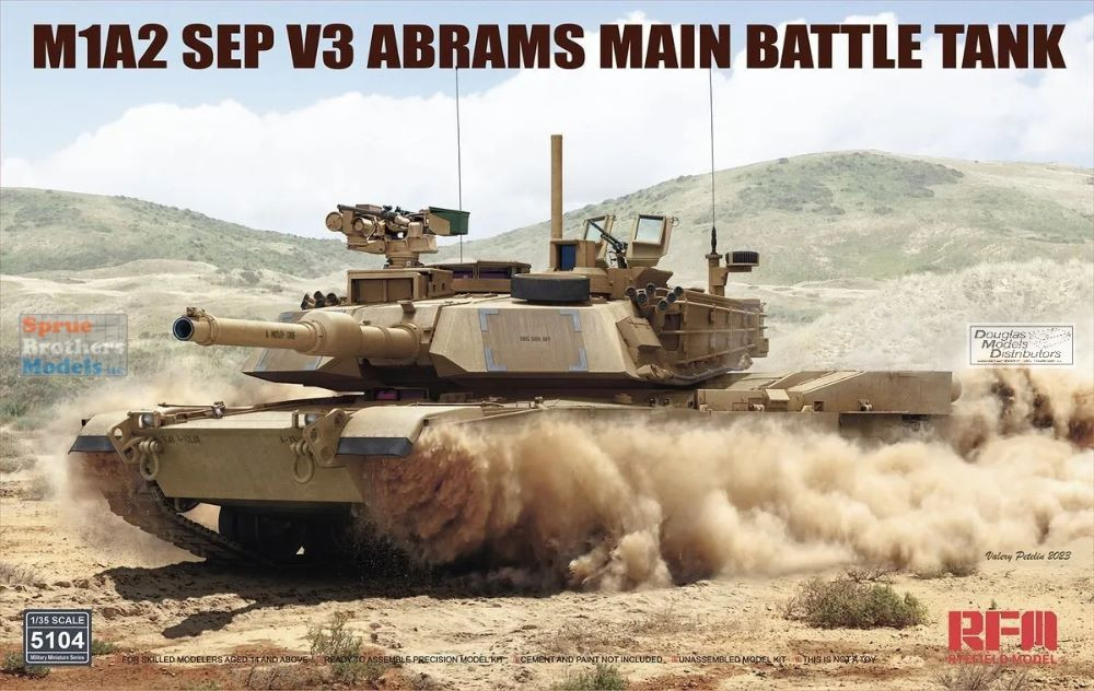 その他 RYEFIELD MODEL M1A2 SEP V3 1/35 RFMRM5104 1:35 Rye Field Model M1A2 SEP V3 Abrams Main Battle Tank