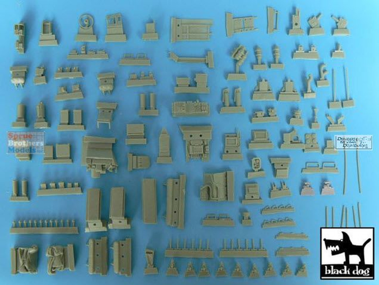 BLDT35001T 1:35 Black Dog M1126 Stryker ICV Interior (AFV Kit)