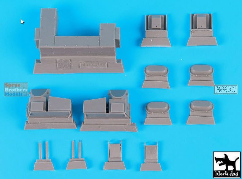 BLDT35152T 1:35 Black Dog Trophy System for IDF Stryker (TRP kit