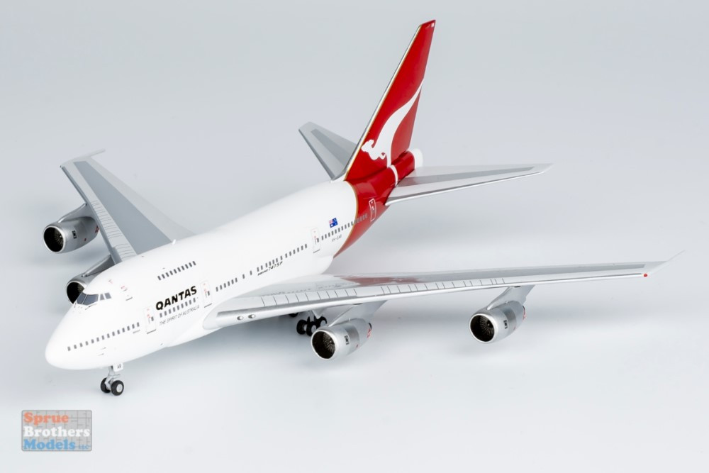 1/400 GeminiJets B747-400 Qantas航空 ワンワールド VH-OEB