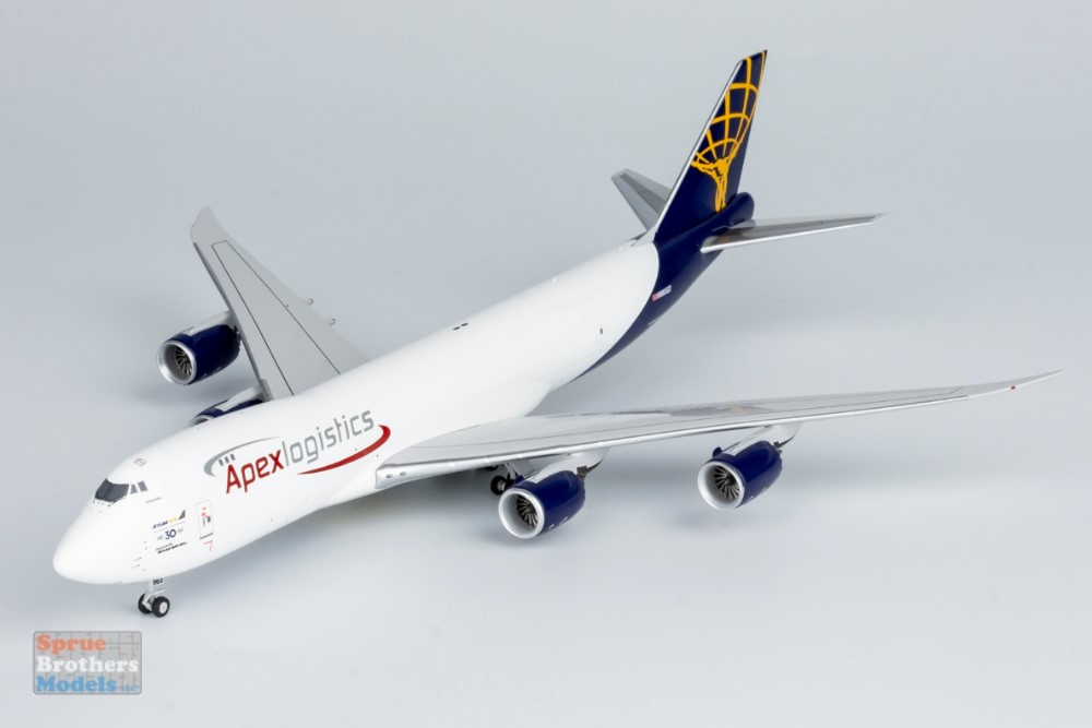 NGM78015 1:400 NG Model Atlas Air (Apex Logistics) B747-8F Reg