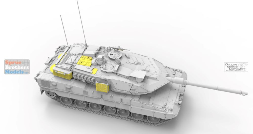 BDMBT040 1:35 Border Model Leopard 2A7V - Sprue Brothers Models LLC