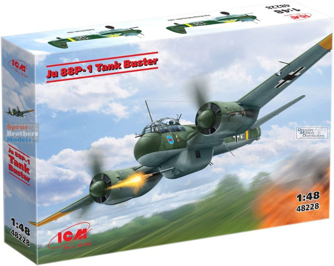 ICM48228 1:48 ICM Ju88P-1 Tank Buster