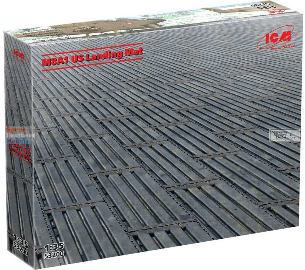 ICM53200 1:35 ICM M8A1 US Landing Mat (210x336mm) - Sprue Brothers