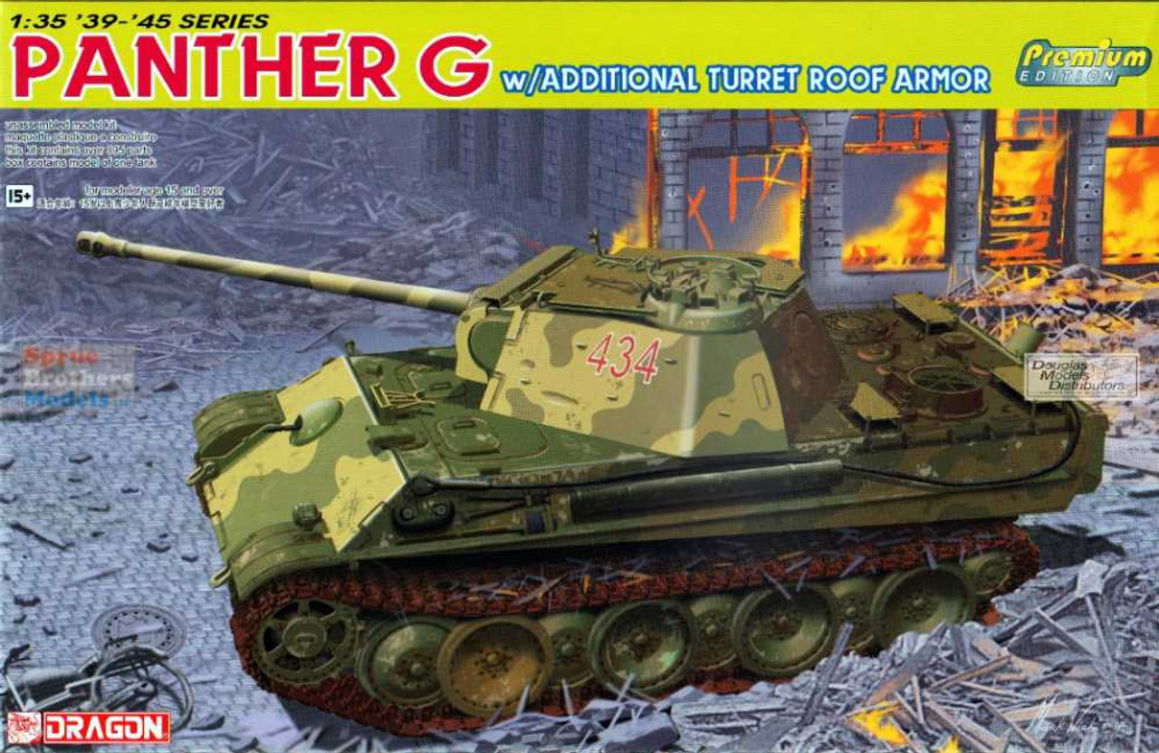ライフィールド PANTHER Ausf.G Panther Ausf.G with Full Interior & Cut Away Parts Rye Field