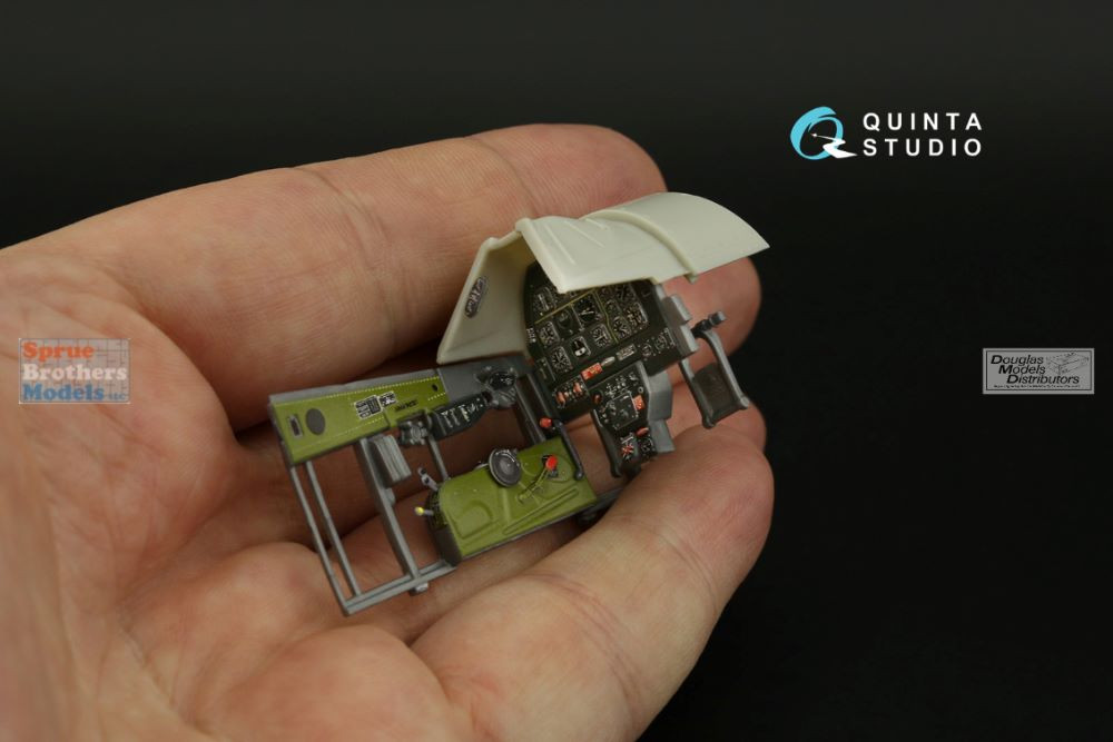 QTSQD32145 1:32 Quinta Studio Interior 3D Decal - P-51D Mustang