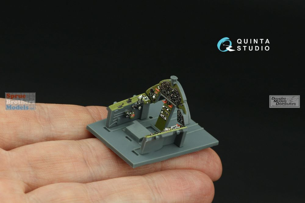 カズ　ドルフィン内装キット　終 QTSQD48330 1:48 Quinta Studio Interior 3D Decal - F6F-3 Hellcat