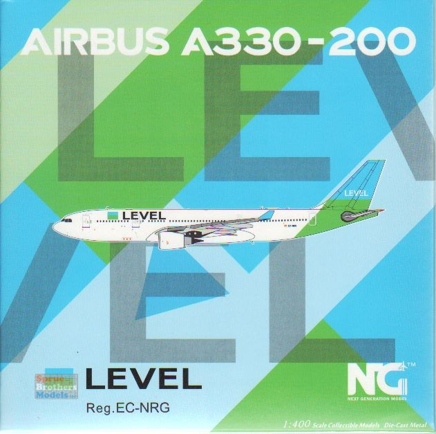 NGM61063 1:400 NG Model Level Airbus A330-200 Reg #EC-NRG (pre