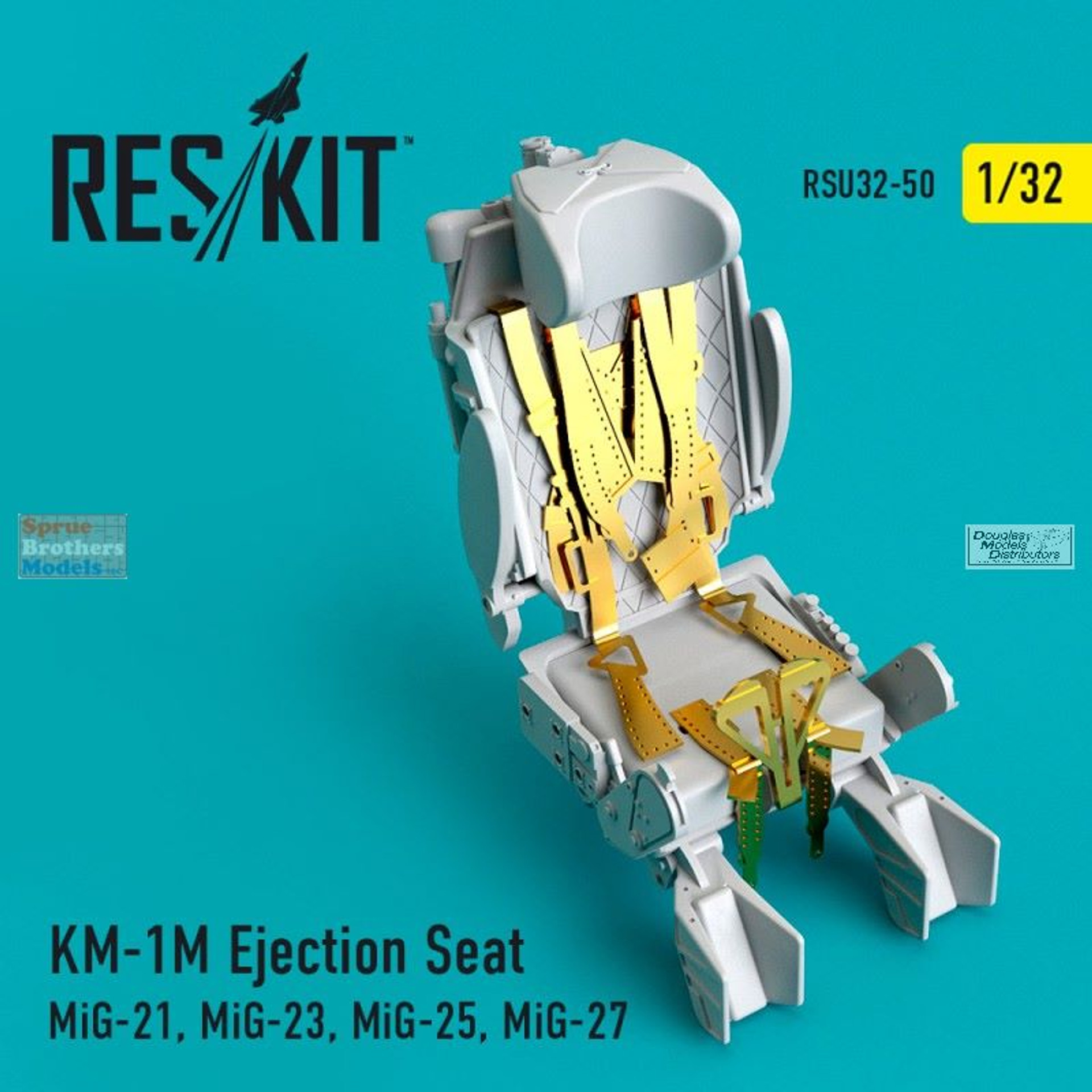RESRSU320050U 1:32 ResKit KM-1M Mig-21 Mig-23 Mig-25 Mig-27 Ejection .