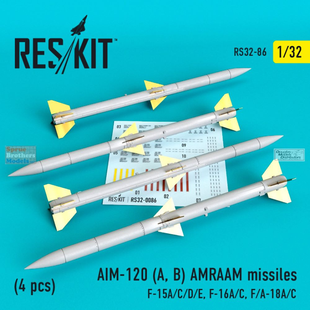 RESRS320340 1:32 ResKit Triple Ejector Rack A/A37B-6 (TER-7) Set ...