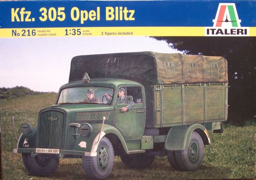 PLUS MODEL #313 Engine-Compartment for Tamiya Kit Opel Blitz in 1:35 