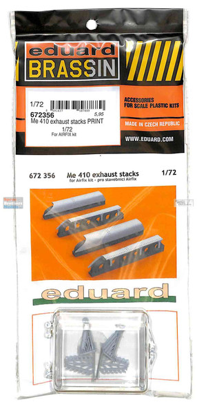 EDU672356 1:72 Eduard Brassin PRINT Me410  Exhaust Stacks (AFX kit)