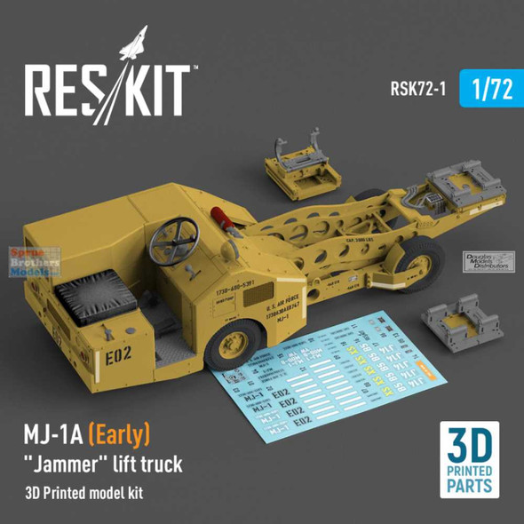 RESRSK720001RSK 1:72 ResKit MJ-1A (early) 'Jammer' Lift Truck