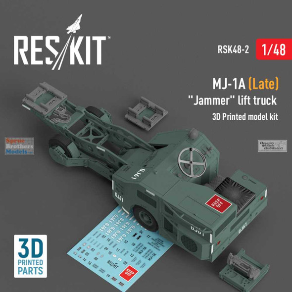 RESRSK480002RSK 1:48 ResKit MJ-1A (late) 'Jammer' Lift Truck