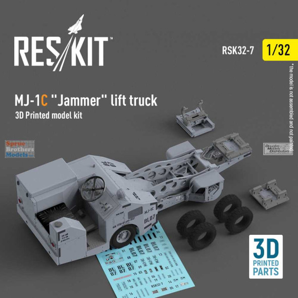 RESRSK320007RSK 1:32 ResKit MJ-1C 'Jammer' Lift Truck