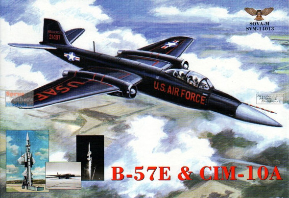 MDVSV14013 1:144 Modelsvit SOVA-M B-57E Canberra & CIM-10A Bomarc