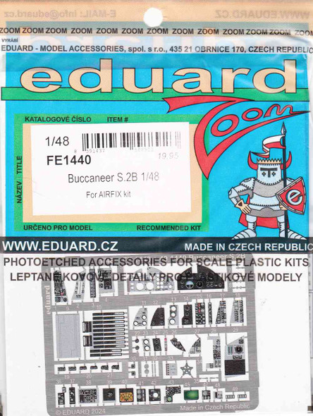 EDUFE1440 1:48 Eduard Color Zoom PE - Buccaneer S.2B (AFX kit)