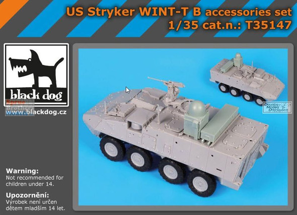 BLDT35147T 1:35 Black Dog US Stryker WINT-T B Accessories Set (TRP kit)