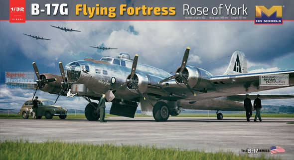 HKM01E44 1:32 HK Models B-17G Flying Fortress 'Rose of York'