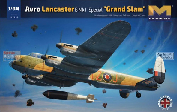 HKM01F007 1:48 HK Models Avro Lancaster B Mk.I Special 'Grand Slam'