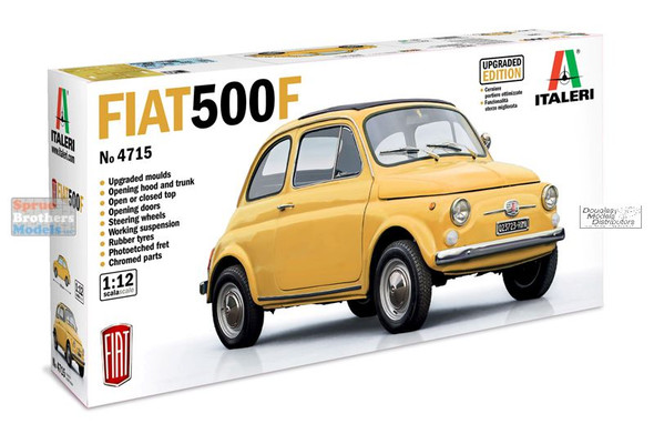 ITA4715 1:12 Italeri Fiat 500F [Upgraded Edition]