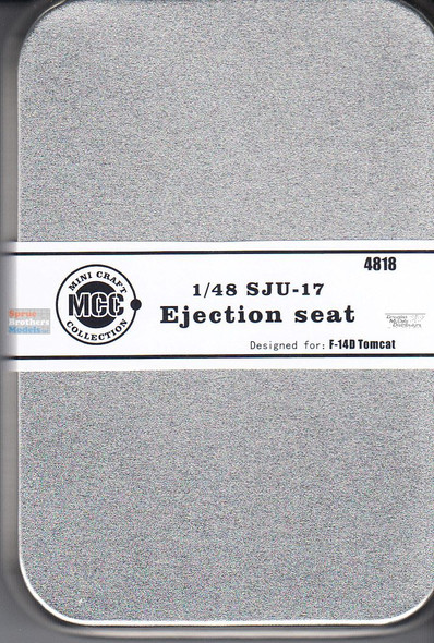 MCC48018 1:48 Mini Craft Collection SJU-17 Ejection Seat Set (for F-14D)