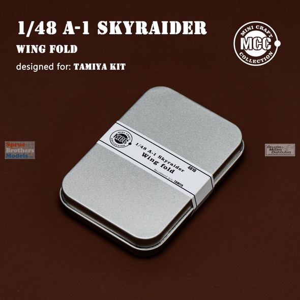 MCC48010 1:48 Mini Craft Collection A-1 Skyraider Wing Fold Set with Metal Gun Barrels (TAM kit)