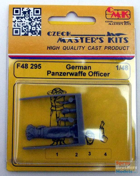 CMKF48295 1:48 CMK Figures - German Panzerwaffe Officer (1 Figure)