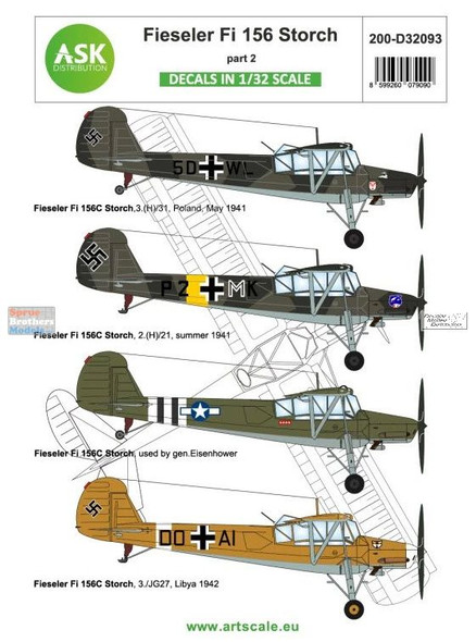 Aircraft - Aftermarket Products - Decals - 1:32 Scale or Larger