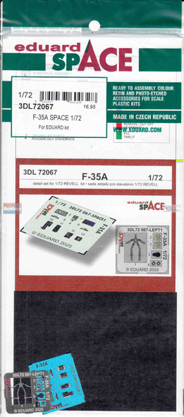 EDU3DL72067 1:72 Eduard SPACE - F-35A Lightning II (REV kit)