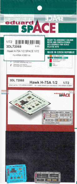 EDU3DL72068 1:72 Eduard SPACE - H-75A1/A2 (ARM kit)