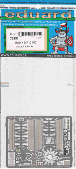 EDU73853 1:72 Eduard Color PE - H-75A1/A2 Detail Set (ARM kit)