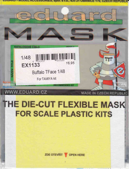 EDUEX1133 1:48 Eduard Mask - Buffalo TFace (TAM kit)
