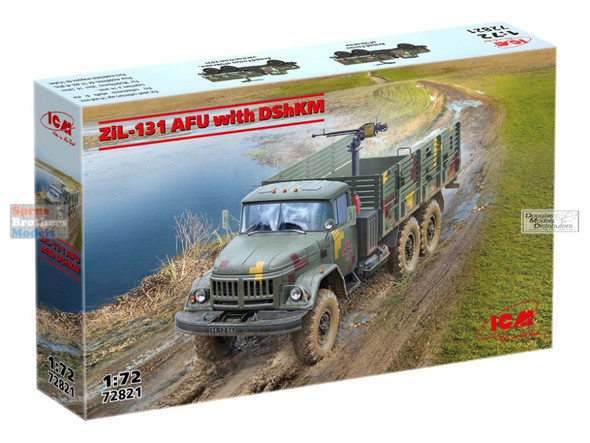 ICM72821 1:72 ICM ZiL-131 AFU with DShKM