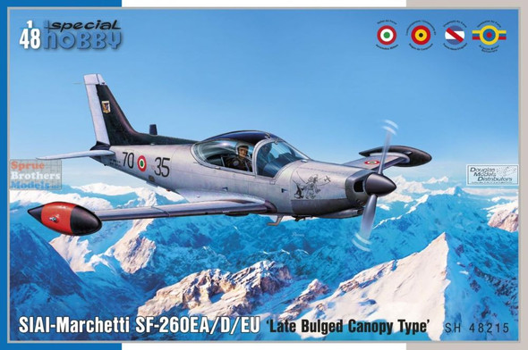 SPH48215 1:48 Special Hobby SIAI-Marchetti SF-260EA/D/EU 'Late Bulged Canopy Type'