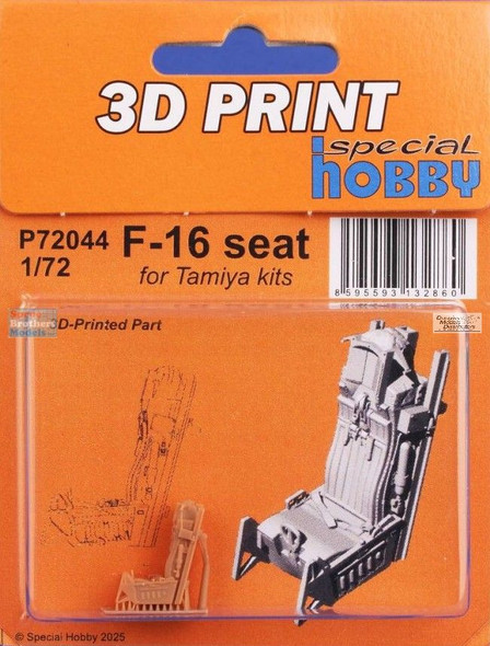 SPHP72044P 1:72 Special Hobby F-16 Falcon Seat (TAM kit)