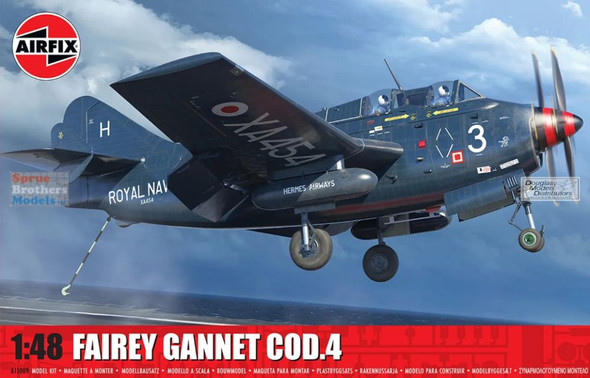 AFX11009 1:48 Airfix Fairey Gannet COD.4