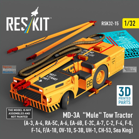 RESRSK320015RSK 1:32 ResKit MD-3A Mule Tow Tractor