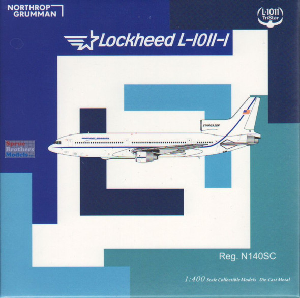 NGM31037 1:400 NG Model Northrop Gumman Lockheed L-1011-1 Reg #N140SC (pre-painted/pre-built)