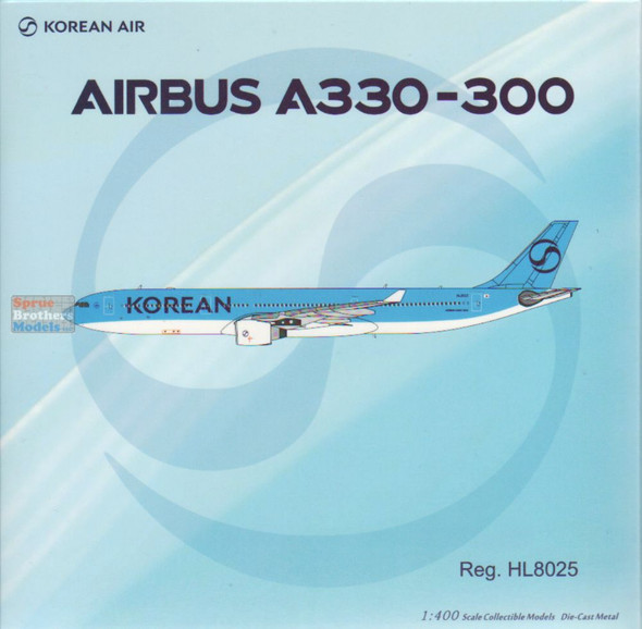 NGM62077 1:400 NG Model Korean Air Airbus A330-300 Reg #HL8025 (pre-painted/pre-built)