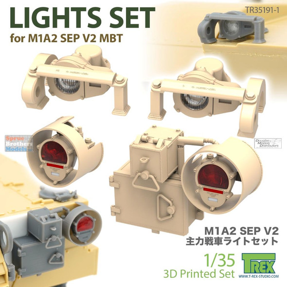 TRXTR35191-1 1:35 TRex - Light Set for M1A2 SEP V2