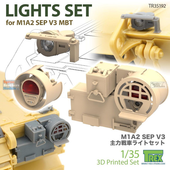 TRXTR35192 1:35 TRex - Light Set for M1A2 SEP V3
