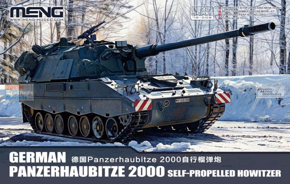 MNG72008 1:72 Meng Panzerhaubitze  2000 SP Howitzer