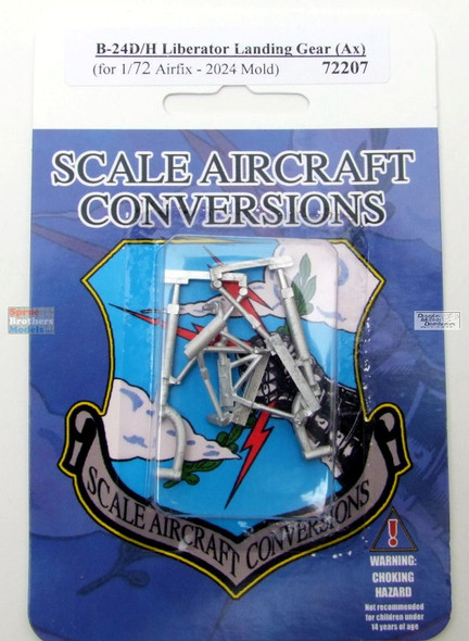 SAC72207 1:72 Scale Aircraft Conversions - B-24D B-24J Liberator (AFX kit)